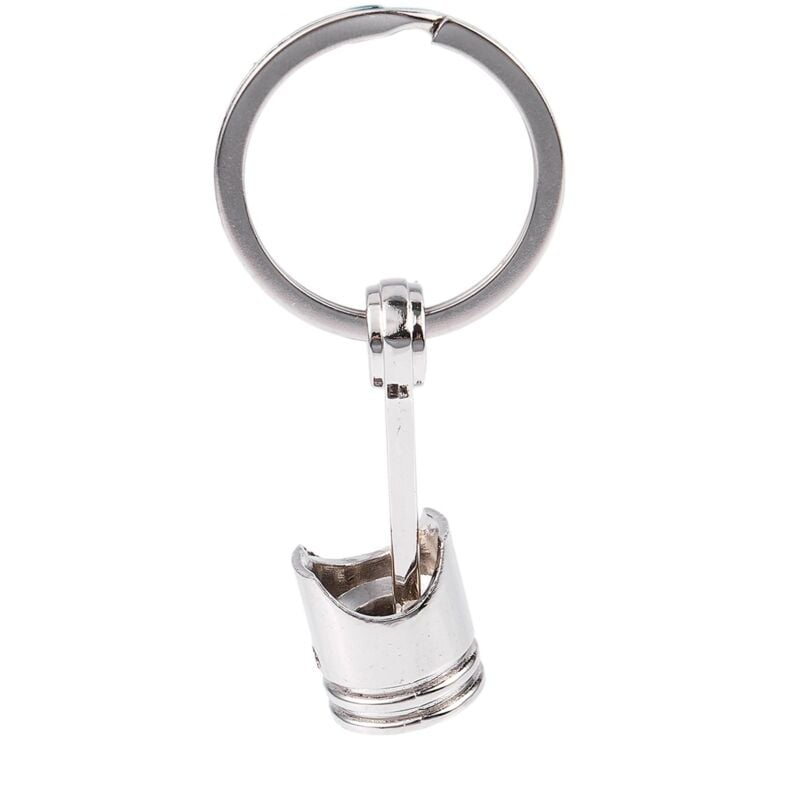 Tlily - Auto Motor Kolben SchlÜSselanhänger SchlÜSselanhänger SchlÜSselanhänger Silber