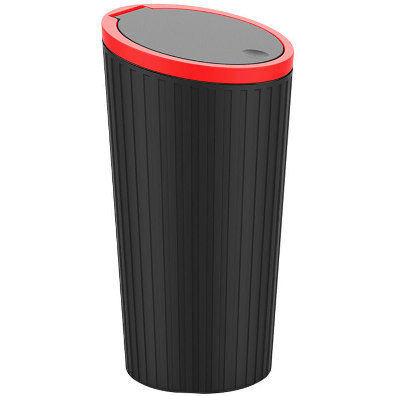 Auto Mülleimer mit Deckel,Automülleinmer Klein ,Tragbare Mini Mülleimer,Auto Getränkehalter Mülleimer,Wasserdicht und Geruchsdicht für Autos,