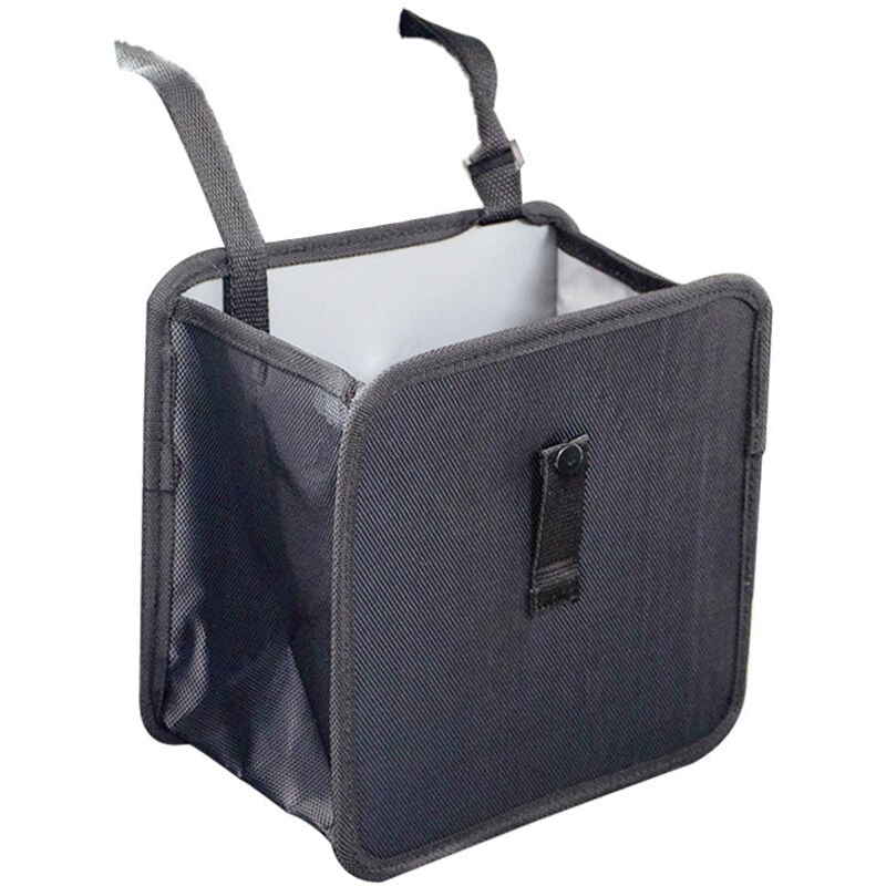 Auto Mülleimer, Multifunktional Tragbarer Automülleinmer, Wasserdichter Auslaufsicherer Hängender Faltbarer Mülleimer Auto, Oxford-Stoff, Zubehör