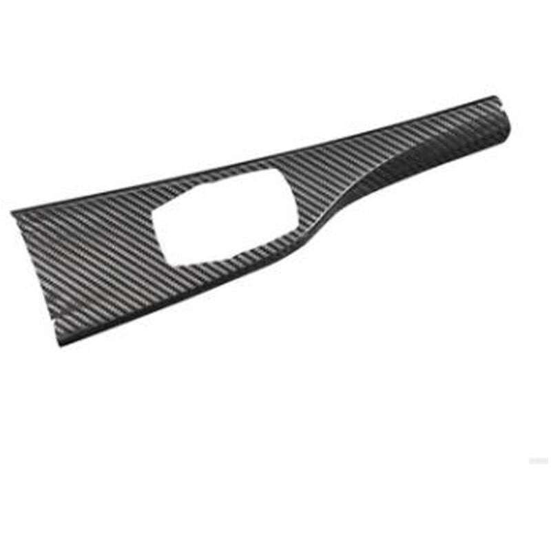 Auto-Multimedia-Panel-Abdeckungsverkleidung aus echtem Carbonfaser-Aufkleber für F30 F31 F34 F32 F36 M3 (RHD)