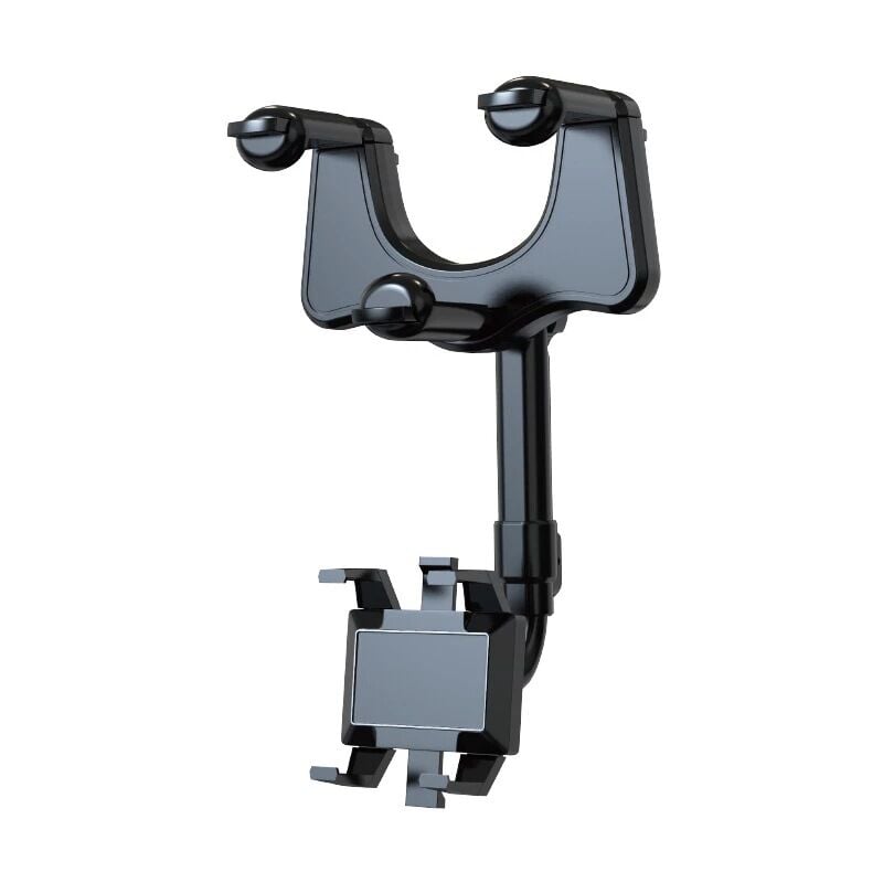 Auto-Rückspiegelhalter für Mobiltelefon, geeignet für 3-7-Zoll-Smartphone npterbl