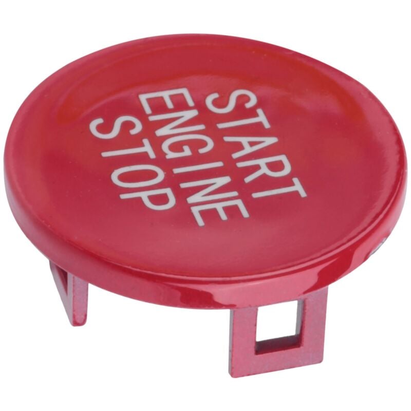 Tlily - Auto-Start-Stopp-Knopf, Ersatz-Zündschalter für 3er-Serie G20 X5 X6 G05 G06 G07 G14 G29 F40 F44 (rot)