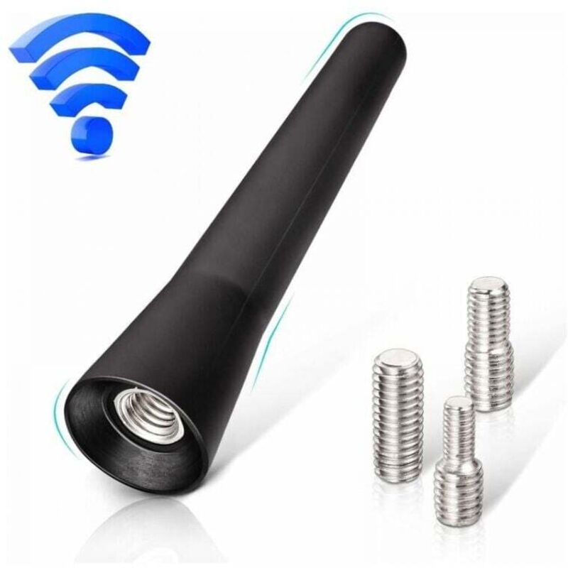 Antenna per auto fm Dab Antenna radio per auto Antenna per auto corta da 5 cm con potente funzione di ricezione fm/am/dab