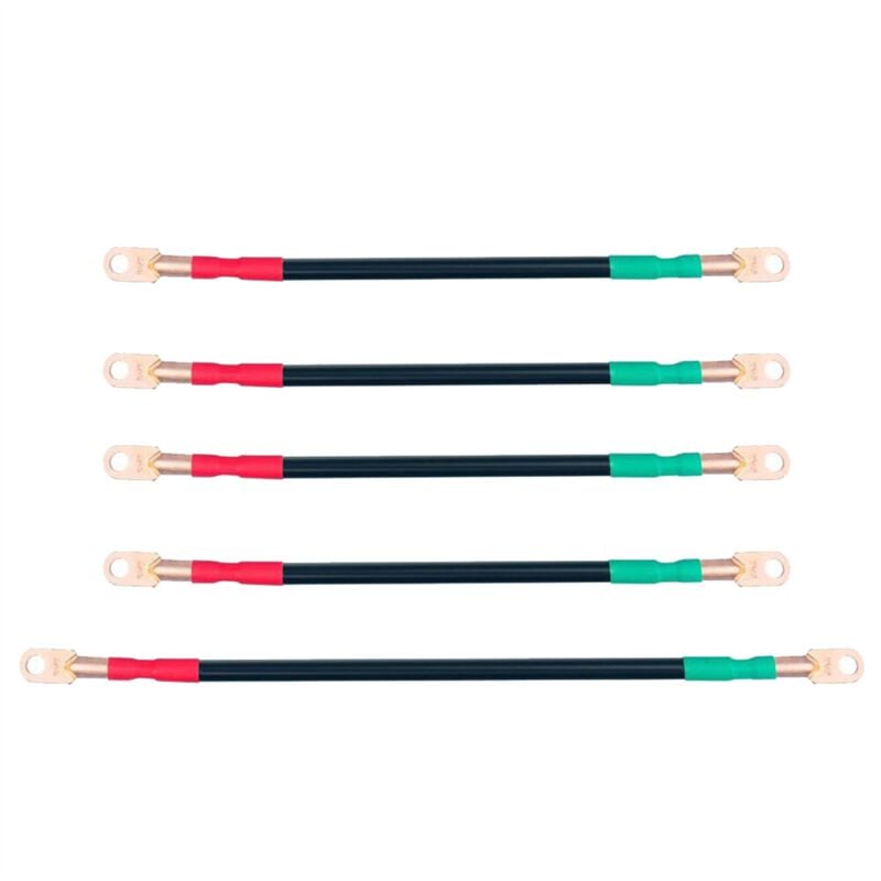 Autobatterie-Kabelbaugruppe, tragbar, universell, 4 awg, Golfwagen, reines Kupferdraht-Kit für flexible Ösen