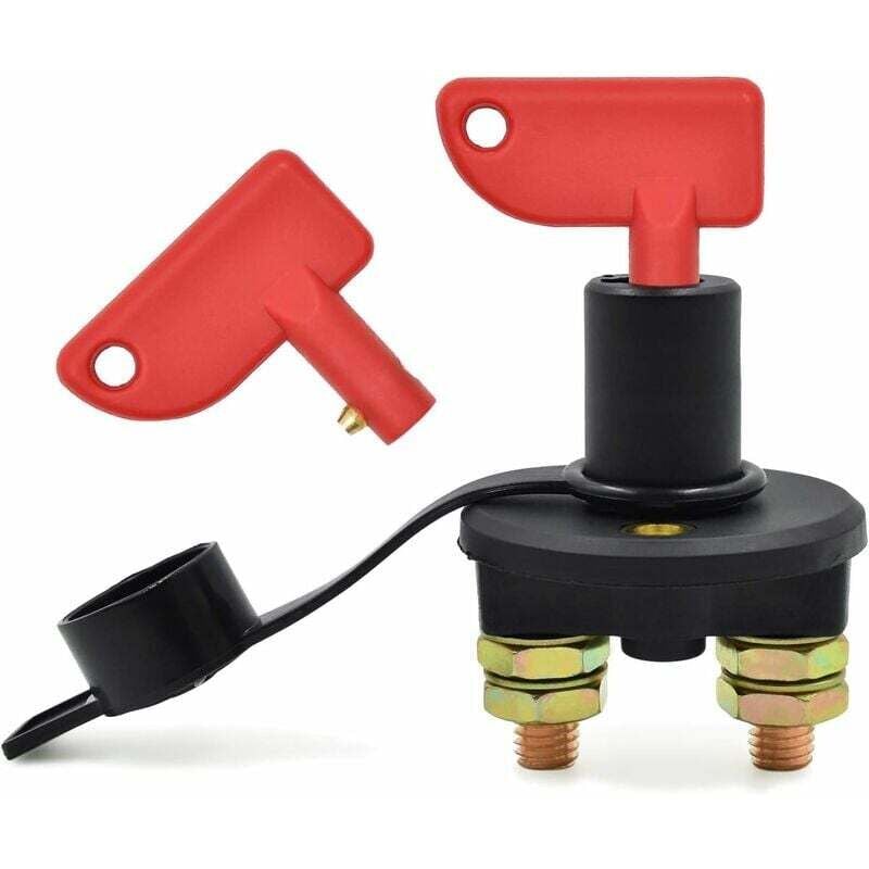 Peny - Batterieschalter für Autos, 12/24 v, 500 a max. Trennschalter, Kfz-Notschalter für Autos, Batterieschutzschalter für lkw, Boote, Fahrzeuge