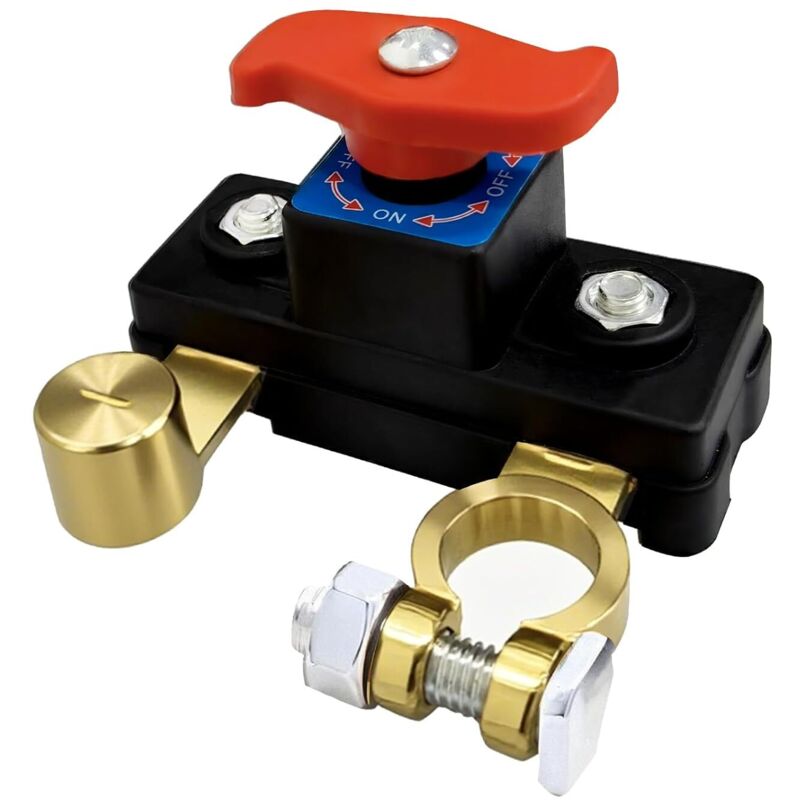 Autobatterie-Trennschalter, reines Kupfer, stabile Übertragung, hohe Leitfähigkeit, intelligenter Schalter für Auto, LKW, Boot, Wohnmobil