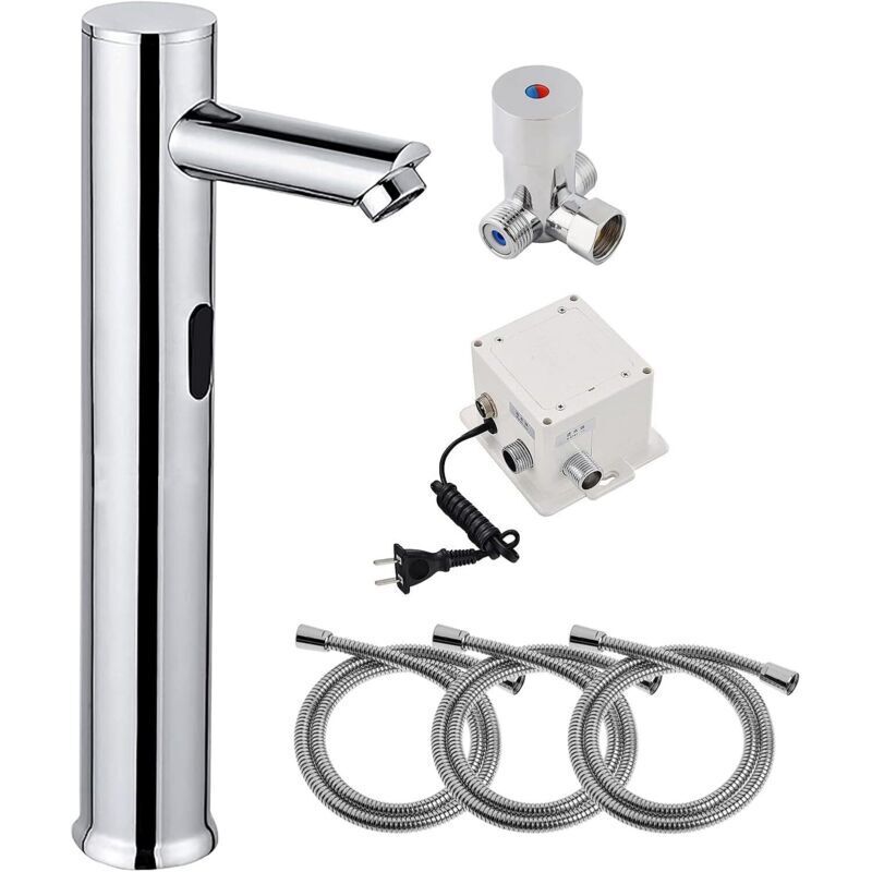 Automatische Armatur, Sensorarmatur, Einzelarmatur, Waschtischarmatur, Mischbatterie, Automatische Armatur, Batteriebetrieben, Einfach und