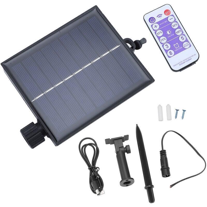 Automatische, wasserdichte Steuereinheit für Solar-Lichterketten, einstellbare Helligkeit, Solar-Lichterketten, Platine, 24-V-Boost-Ausgang