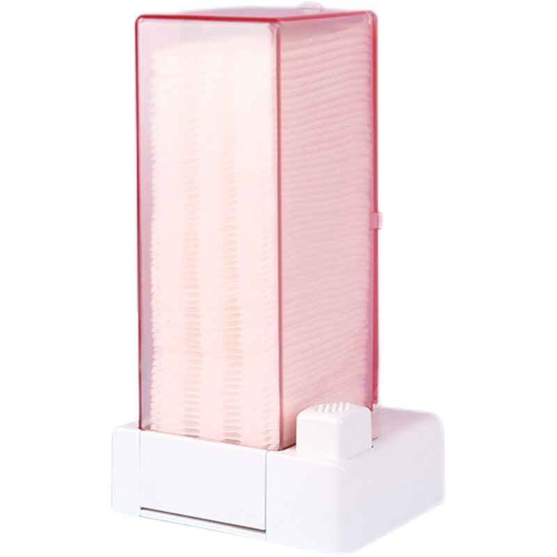Automatischer Spender für Make-up-Entferner-Pads – Kosmetik-Wattepad-Organizer mit Auswurfmechanismus