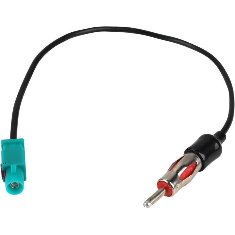Autoradio-Antennenadapter, Fakra Z-Stecker auf DIN-Stecker Autoradio-Antennenadapterkabel, kompatibel mit Fahrzeug-Stereoanlagen und