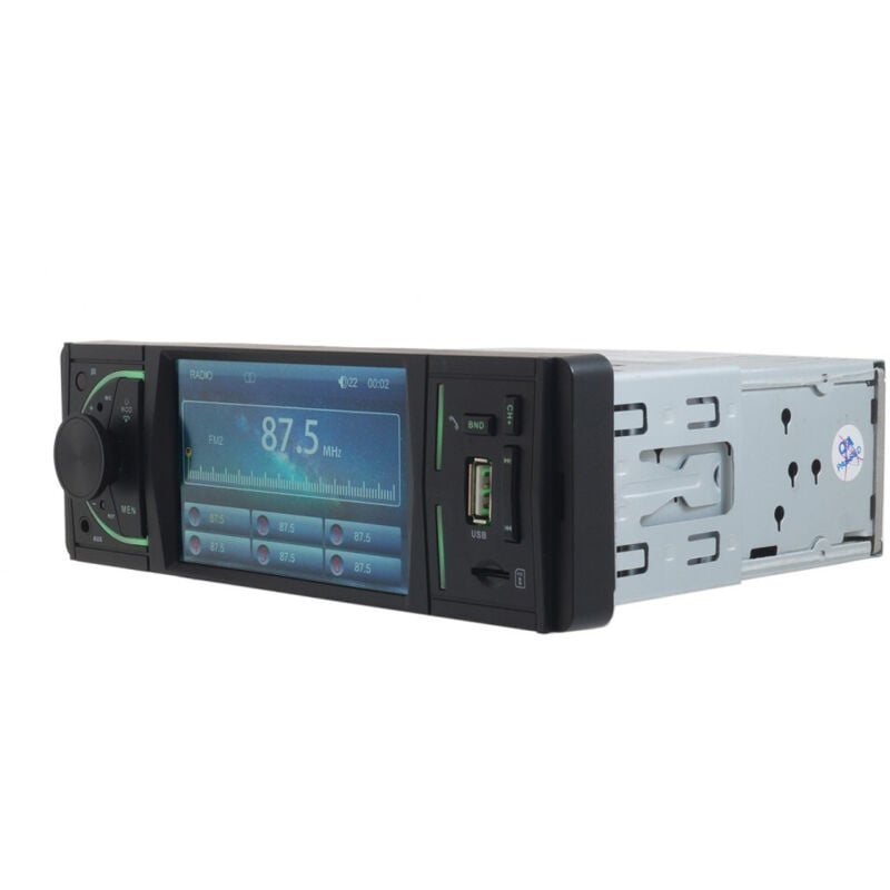 Trade Shop - AUTORADIO MIT 3,6' LCD-DISPLAY BLUETOOTH MP3 MP5 USB SD MP-400U -