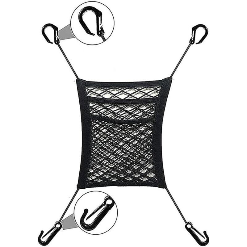 Autositz-Netz-Aufbewahrungstasche, Autositz-Netz-Aufbewahrungstasche, Auto-Rückenlehnennetz mumu