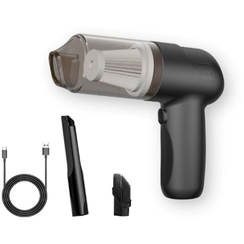 Autostaubsauger, Autostaubsauger Kabelloser Autostaubsauger mit hoher Saugkraft, Kabelloser Handstaubsauger, Kabelloser Handstaubsauger für kleine