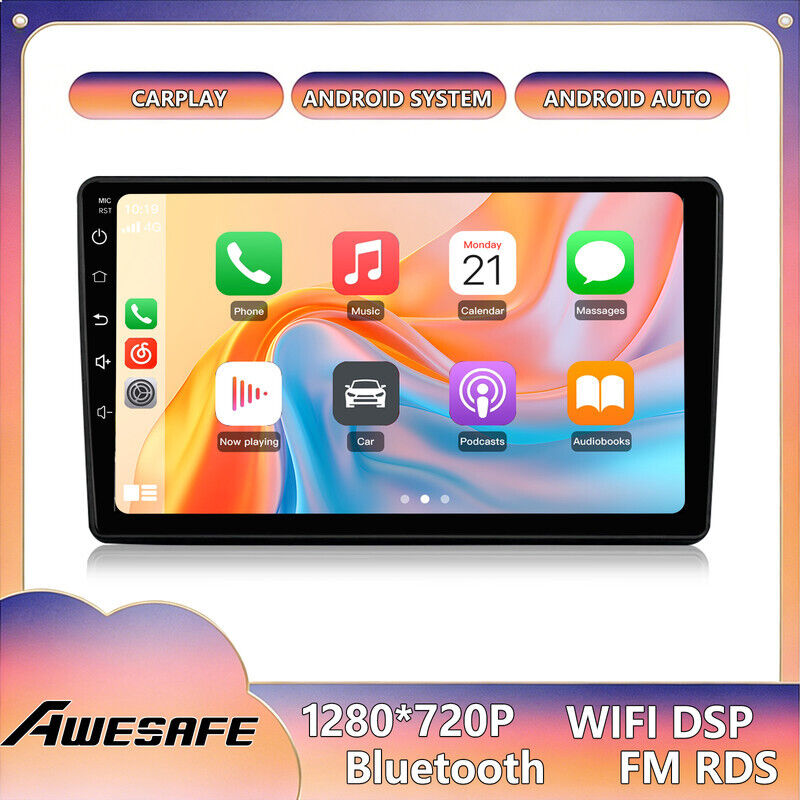 AWESAFE Android 13 Autoradio für Berlingo 2 (2008–2019) 6GB+128GB 9' Touchscreen CarPlay Android Auto GPS WiFi