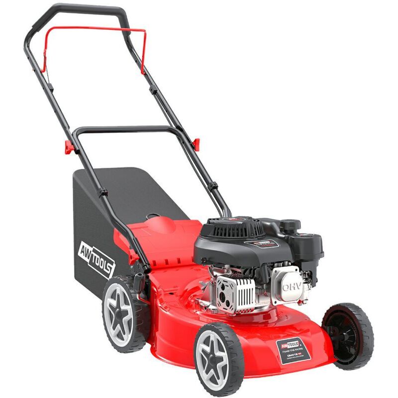 AWTOOLS Benzinrasenmäher ohne Antrieb 2,5 kW 3,4 PS