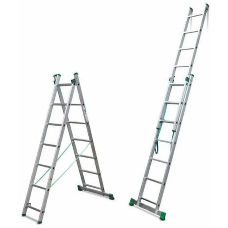 Leiter Experten - Mehrzweckleiter 2x13 Sprossen - Ausgebreitete Länge 6.25m - 7513