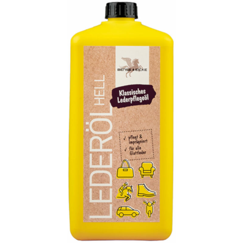 B & E Lederöl - hell - 1000 ml