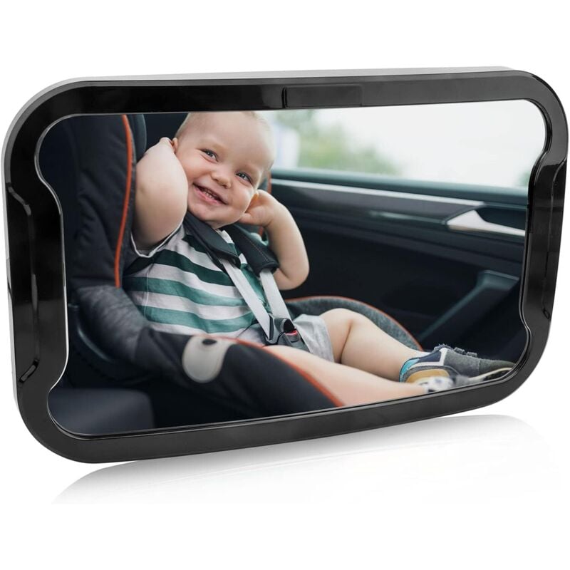 Baby-Autospiegel, Baby-Auto-Rückspiegel, Baby-Autospiegel, 360 ° verstellbare Drehung, Baby-Rücksitzspiegel, einfache Installation mit verstellbaren
