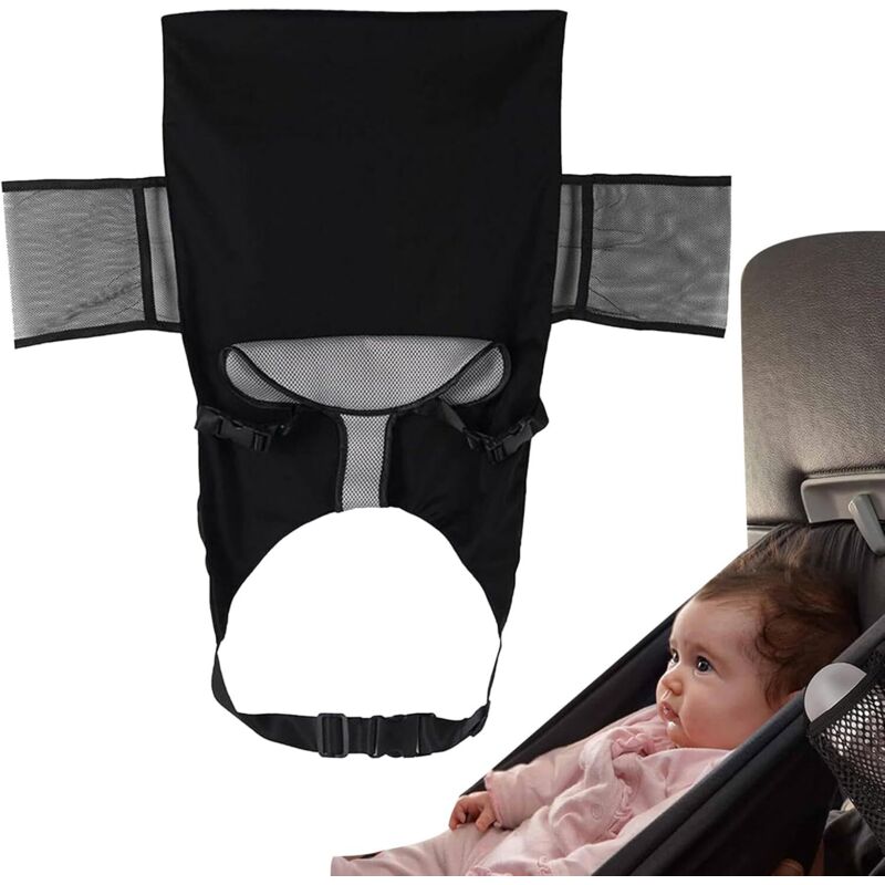 Babybett fürs Flugzeug – Alles, was Sie für die Reise mit Ihrem Baby im Flugzeug brauchen Atmungsaktive, bequeme Hängematte mit tragbarer Fußstütze