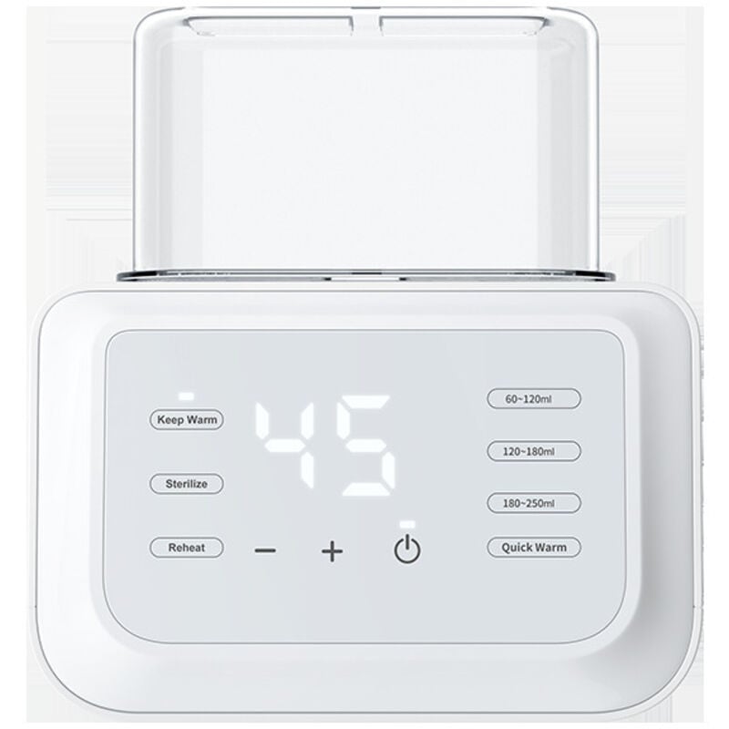 Babyflaschenwärmer, Flaschensterilisator, schneller Babynahrungswärmer mit LCD-Bildschirm zur genauen Temperaturregelung