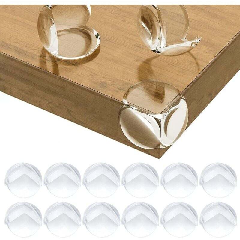 Babysicherer Tisch-Eckenschutz, Kindersicherheits-Möbeleckenschutz für Schreibtisch, Kinderbett, Kamin, Tisch, weiche Ecken und Kanten + sicher,