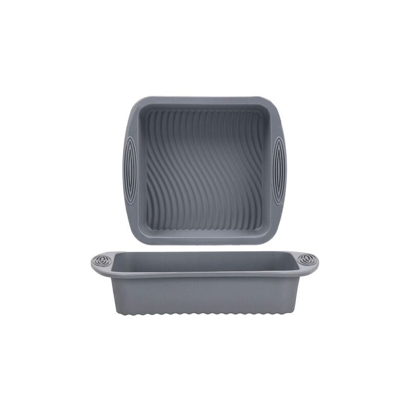 Backformen Silikon quadratische 24,5 x 27 x 5 cm