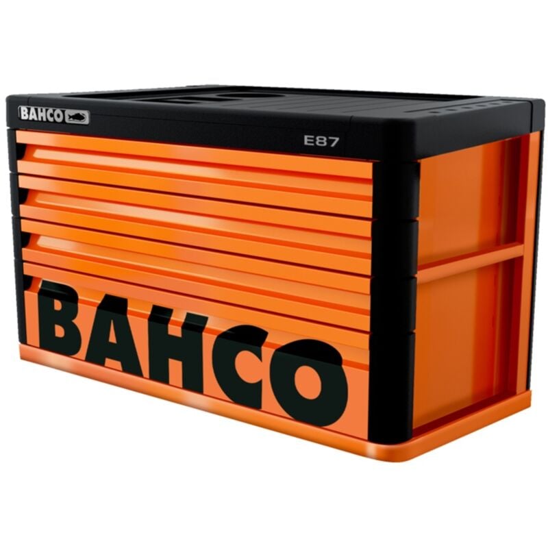 Bahco Premium Werkstattwagen-Aufsatz mit 4 Schubladen, orange