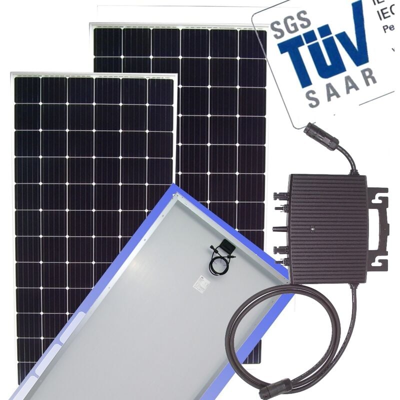 Apex - Balkonkraftwerk 780W 800W Photovoltaik Solaranlage wireless Mikro-Wechselrichter