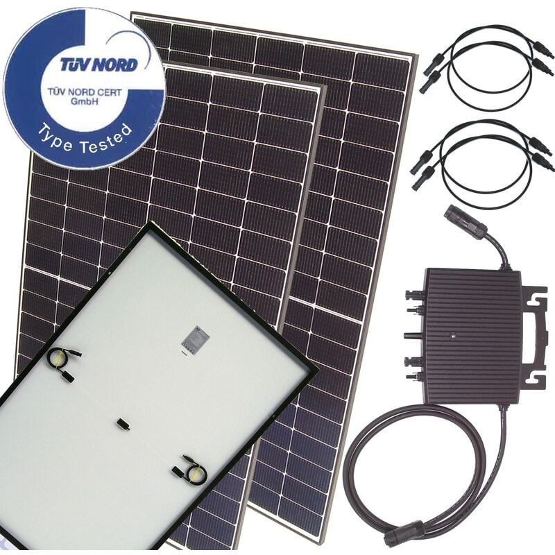 Balkonkraftwerk 860W 800W Photovoltaik Solaranlage