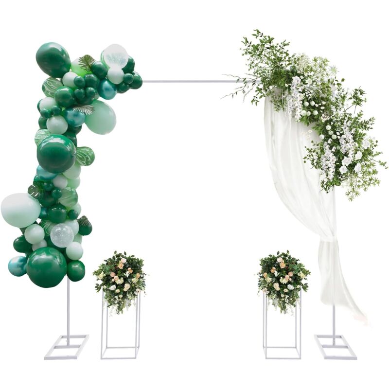 Ballonständer, Hochzeitsständer, Hochzeitskulissenständer, Metall Ballonbogen Ständer, Hochzeitsbogen, Luftballon Bogen Gestell, Traubogen Hochzeit