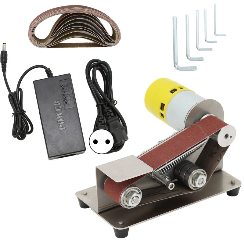 Bandschleifer, AC 110-240V Elektrischer Polierschleifer Ener Sanders Grinder AC110-240V Tragbar 895 200W (EU-Stecker 100-240 V 795 (150W))