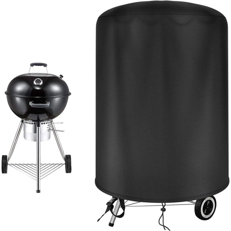 Barbecue Weber , Bache Barbecue Weber, BBQ Weber Rond 500D Oxford Imperméable Bache Weberr(Φ70x70cm)