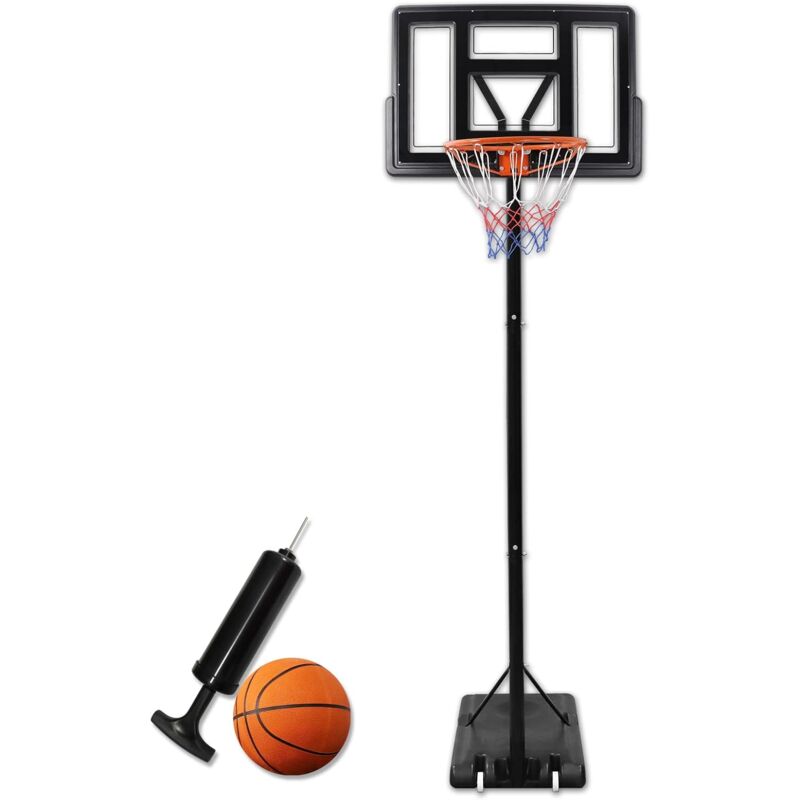 Basketballkorb 305cm Mini Basketballkörbe mit Ständer Rollen Outdoor Basketball Korb 135-305cm Höhenverstellbar Basketballständer Basketball Hoop
