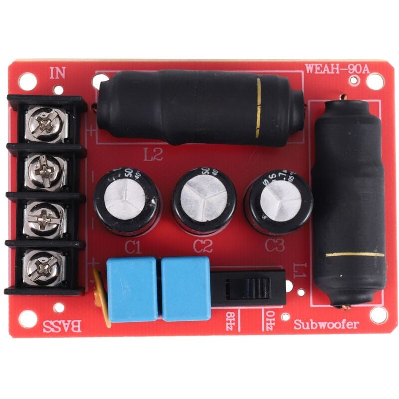 Bass Subwoofer Zweiter Ordnung Crossover Lautsprecher Frequenzteiler DIY Heimkino