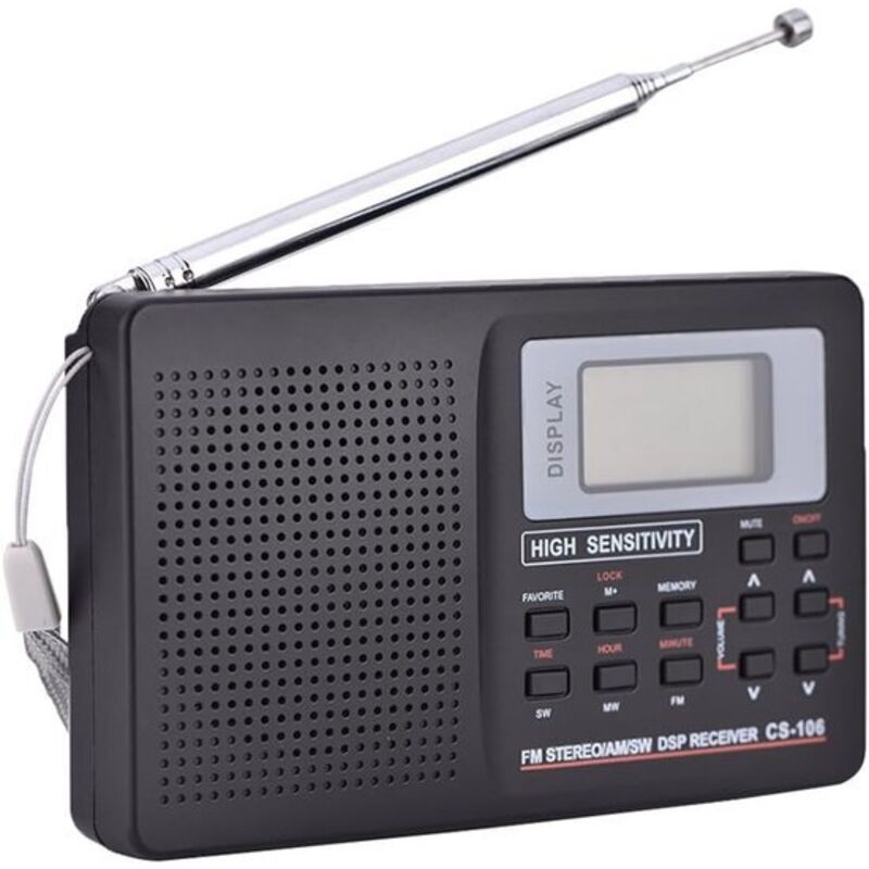 Batteriebetriebenes Transistorradio – Tragbares Radio – Kleines Radio – Mini-FM/AM-Notfallradio – Taschenradio – Ersatzradio – Batteriebetriebenes