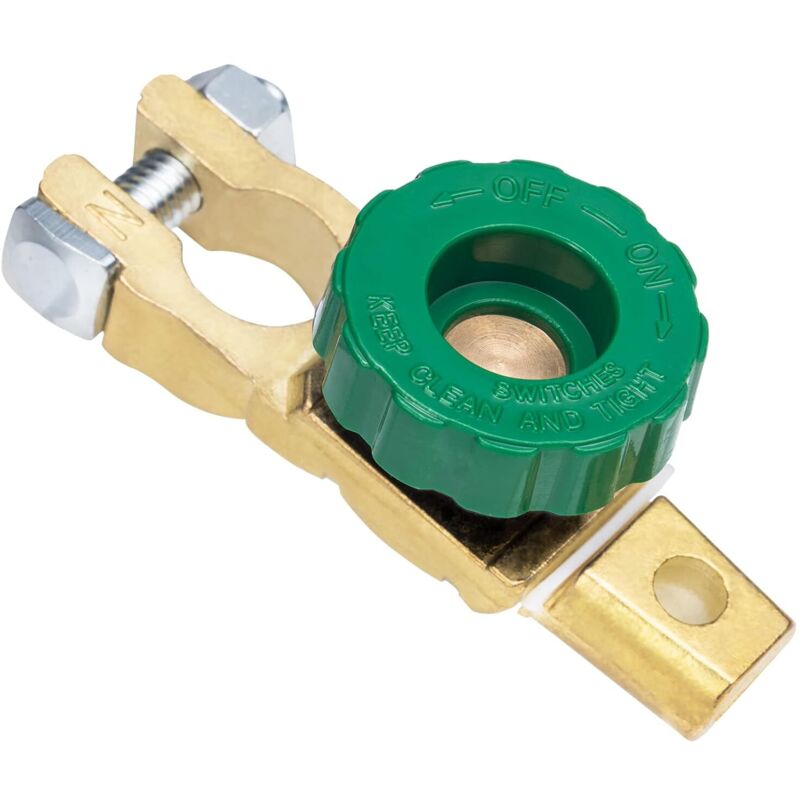 Keyoung - Batterieschalter Batteriehauptschalter Autobatterie Schalter Batterie Trennschalter 12V/24V, Hauptstromschalter für Auto Truck Boot