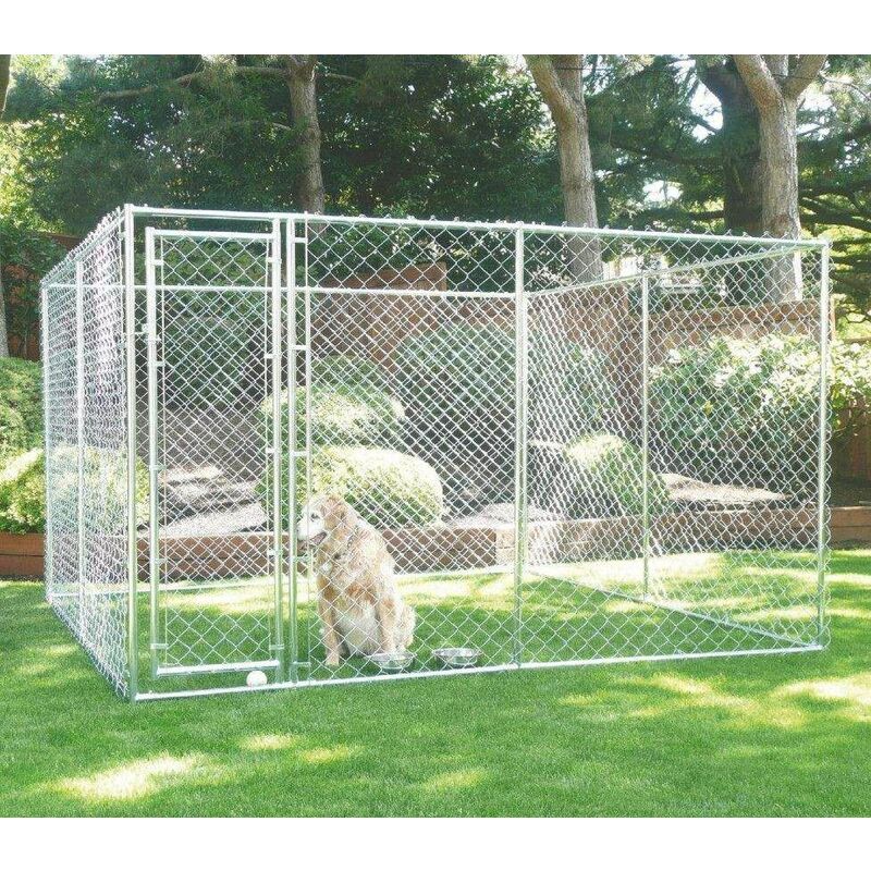 RA-D33 Welpenpark 3x3x1.8m / 1.5x4.6x1.8m, Hundezwinger, Freiluftzwinger, Hundeboxen-Übungsplatz - Bc-elec