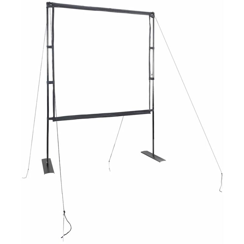 Beamer Leinwand mit Ständer 89 Zoll 1:1 vidaXL259378