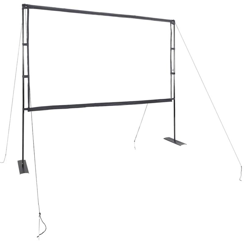 Beamer Leinwand mit Ständer 120 Zoll 16:9 Vidaxl