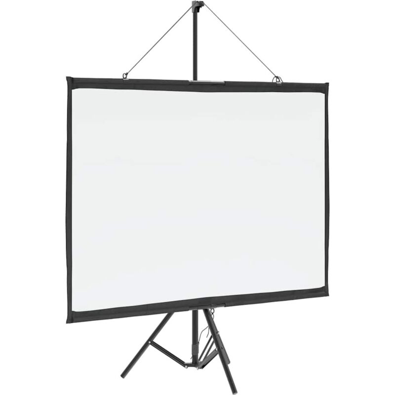 Beamer Leinwand mit Stativ 72 Zoll 4:3 vidaXL278262
