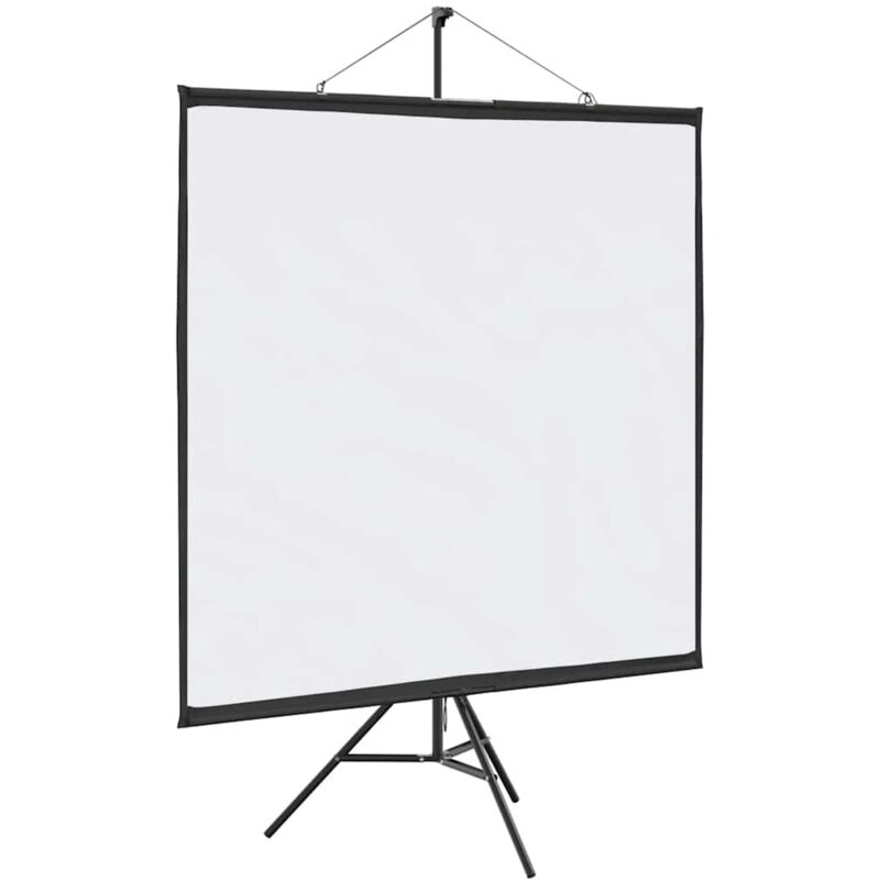 Beamer Leinwand mit Stativ 72 Zoll 1:1 Vidaxl
