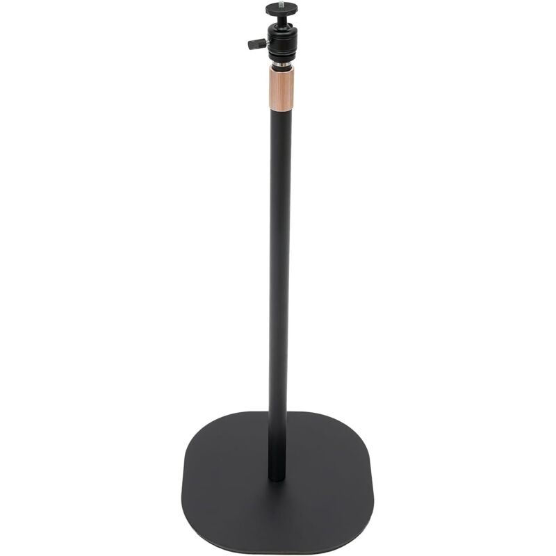 Beamer Ständer Höhe 65-120cm Projektorständer, 360° Schwenkbar und 90° Kippbar, Kompatibel mit 1/4in Schrauben, Versteckter Projektor Bodenständer