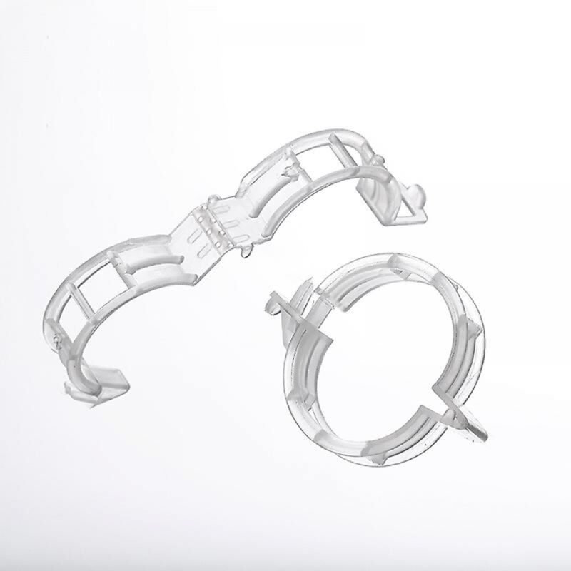BEBUSINGOTO 200 Pcs Anlage Pfropfen Clips Tomaten Reben Clips Garten Anlage Unterstützung Clips