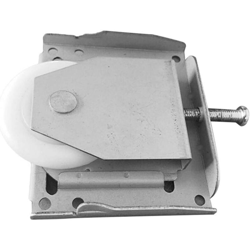 BEBUSINGOTO 2er-Set Schiebetürrollen für Kleiderschränke, Metall-Möbellagerrollen, Rollen für Kleiderschränke