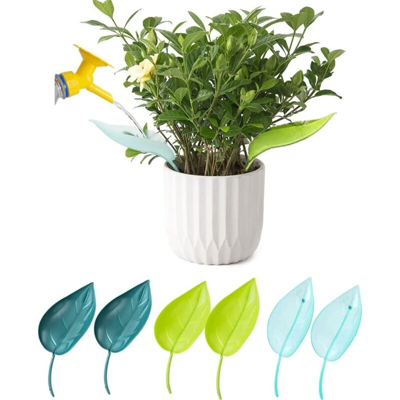 BEBUSINGOTO 6 Stück Pflanzenwassertrichter, Bewässerungstrichter für Pflanzen im Innen- und Außenbereich, Bewässerungsgerät für Pflanzen im