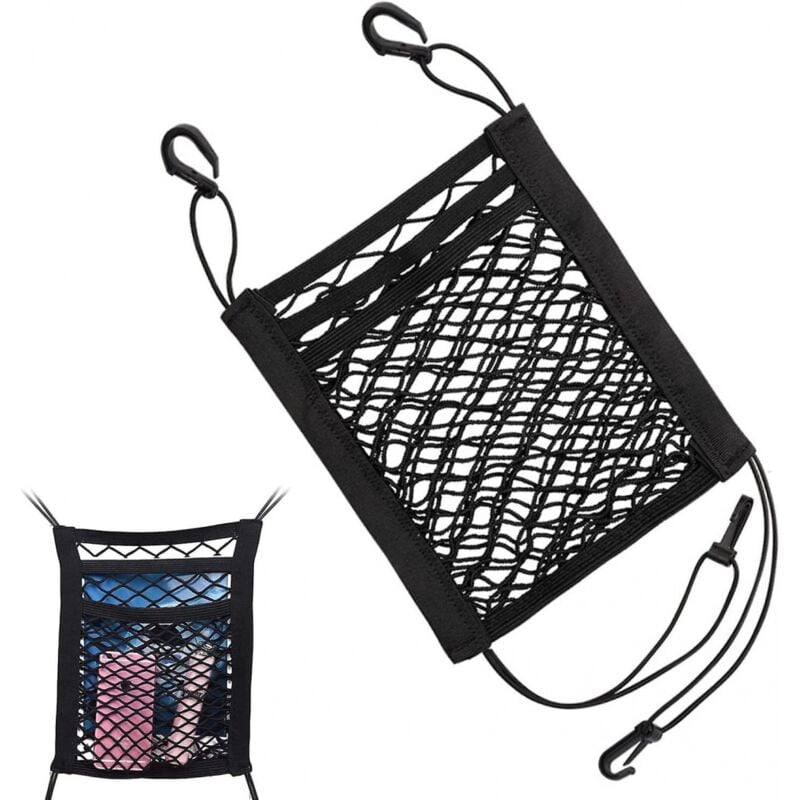 BEBUSINGOTO Auto-Aufbewahrungsnetz, Universal-Autositz-Aufbewahrungsnetz, Autositz-Aufbewahrungsnetz, Autositz-Aufbewahrungsnetz,