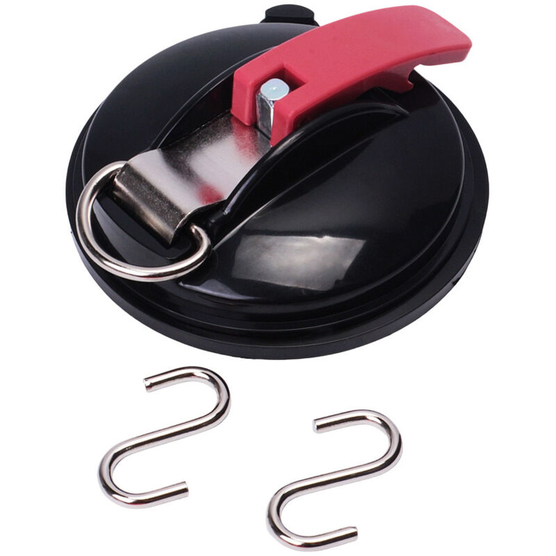 BEBUSINGOTO Multifunktionaler Auto-Saugnapf (1 Stück), max. 22 kg, für Markisen, Sonnenschutz, Planen und Fahrzeugabdeckungen