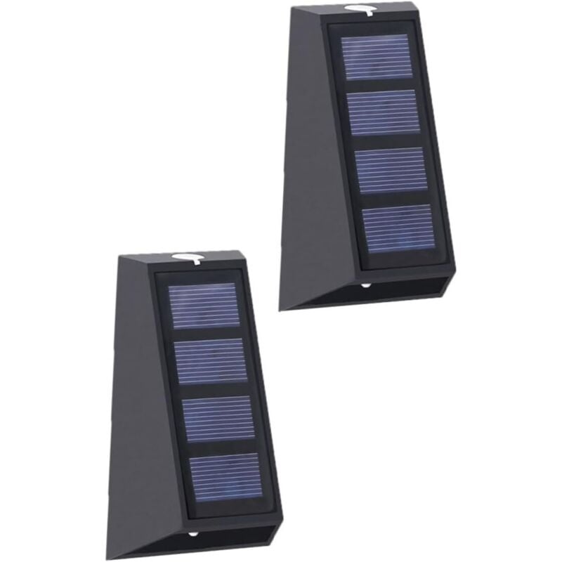 BEBUSINGOTO stück Solar Wand Licht Solar Wand Laterne Outdoor Wand Licht Outdoor Wand Licht Solar Lichter Outdoor