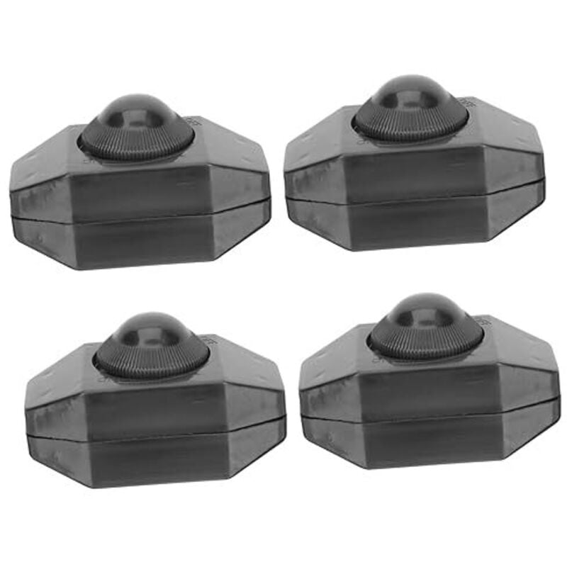 BEBUSINGOTO stücke Tisch Lampe Dimmer Stecker Inline Knopf Dreh Tisch Lampe Tisch Lampe Schalter Schweißen Zubehör Dreh Kunststoff Dimmer Helligkeit