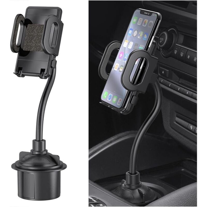 Becher-Telefonhalter, Universal-Auto-Becherhalter, verstellbarer Winkel, Smartphone-Halter, 360 ° drehbar, Becherhalter, Smartphone-Halter,